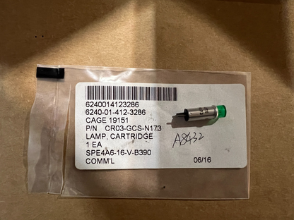 Cartridge Lamp CR03-GCS-N173 NSN 6240-01-412-3286