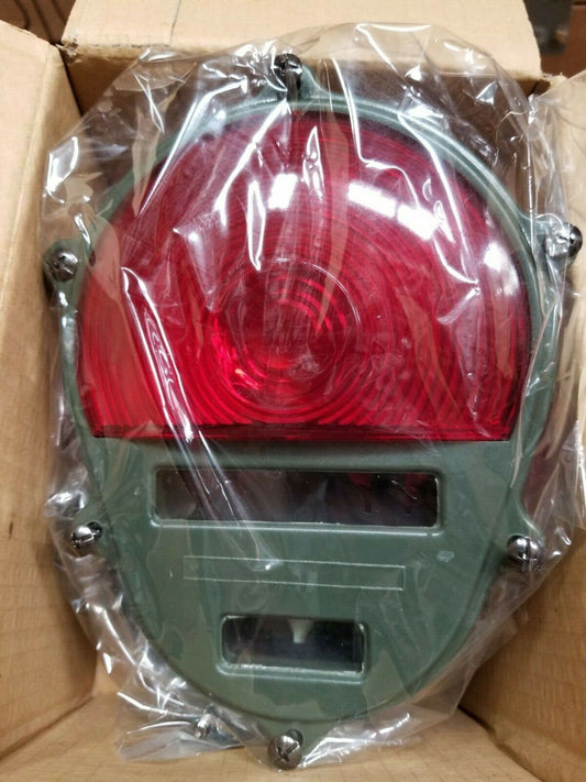 Hmmwv M998 M35A2 Humvee (2) Tail Light replacement cover plates RED LMTV FMTV