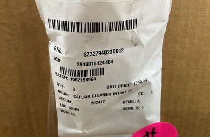 AAV-P7/A1 DONALDSON GAH00-0672 AIR CLEANER INTAKE PIPE CAP ASSY 2940-01-512-4404