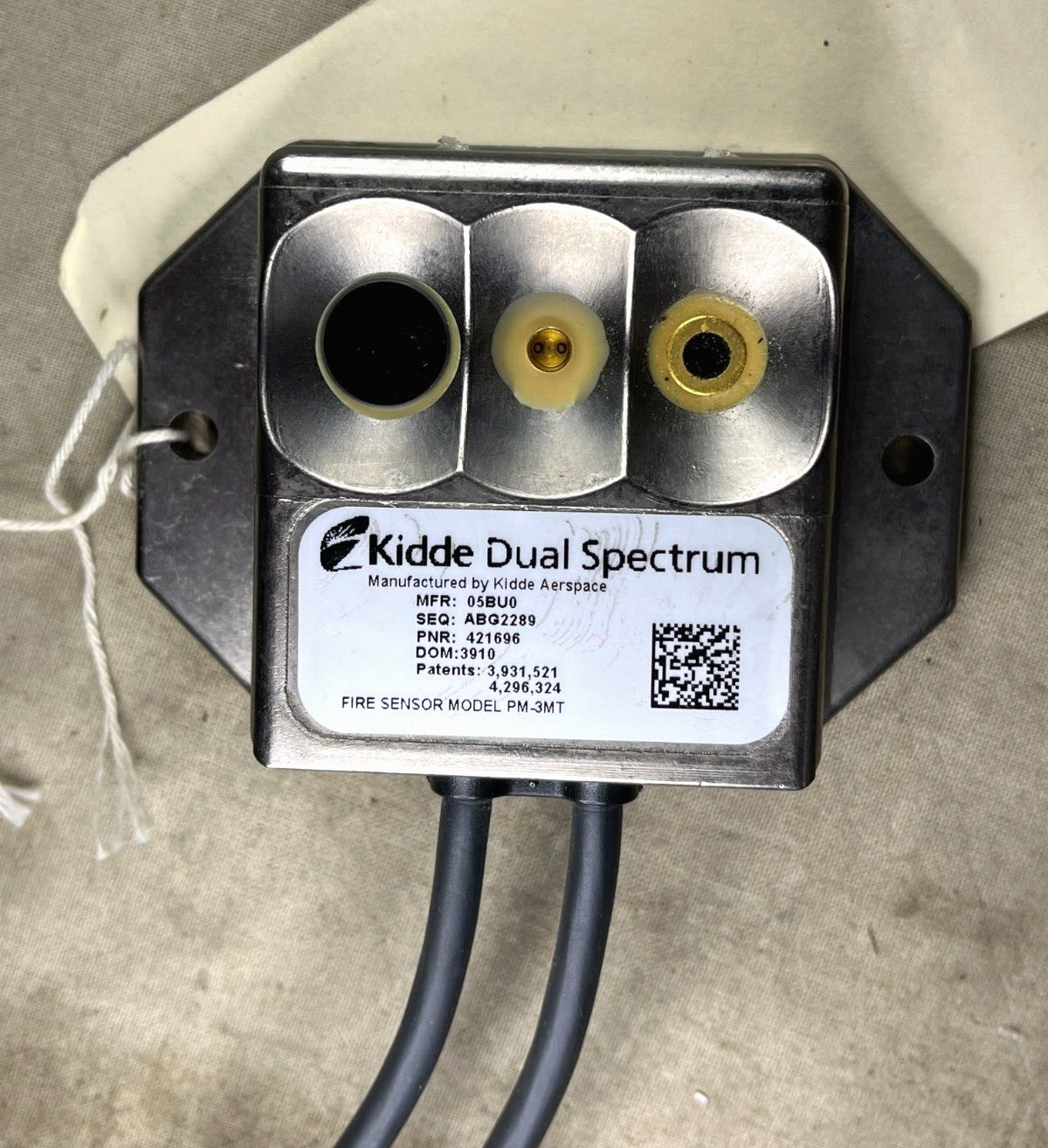 HMMWV, MRAP 421696 6031433 KIDDE DUAL SPECTRUM PM-3MT FIRE SENSOR CONTROL ALARM