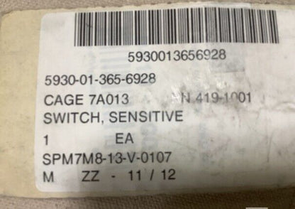 GENUINE DEUTZ 4191001 SENSITIVE SWITCHE BELT BREAK SWITCH FRONT/SIDE LOADER 1EA