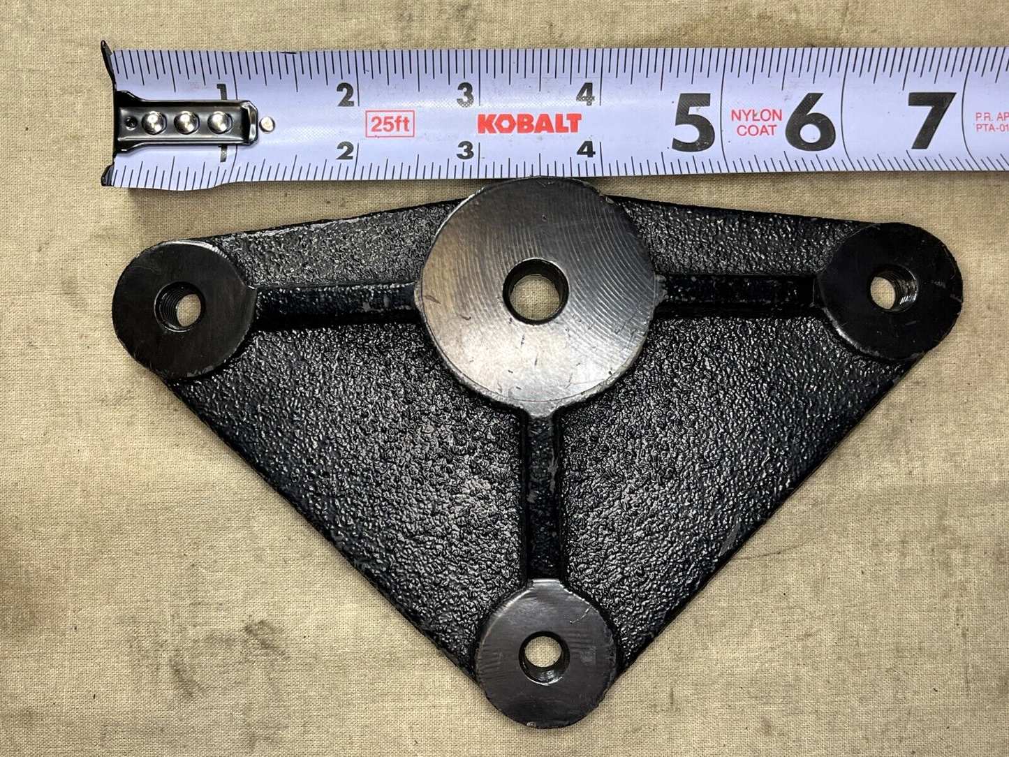 M998 HMMWV TRUCK 12469476 IDLER PULLEY MOUNTING BRACKET GROOVE 5340-01-497-2269