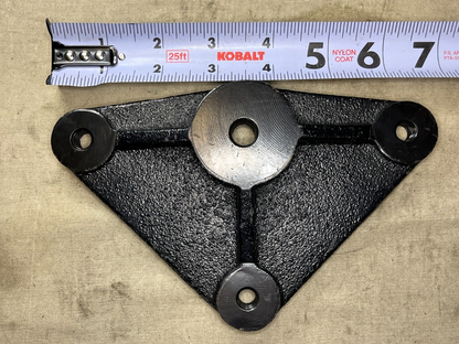 M998 HMMWV TRUCK 12469476 IDLER PULLEY MOUNTING BRACKET GROOVE 5340-01-497-2269