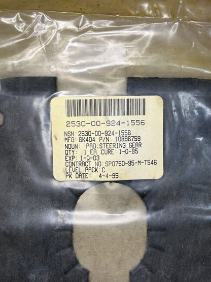 MILITARY M35 CARGO TRUCK 6×6 10896759 PADXSTEERING GEAR GASKET 2530-00-924-1556