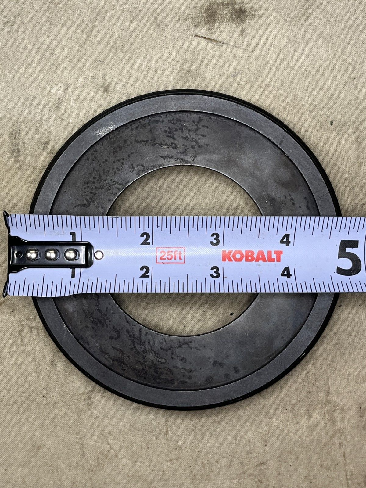 MILITARY M198 HOWITZER 12008251 EXTERNALLY THREADED RING 5365-01-039-8715 NOS