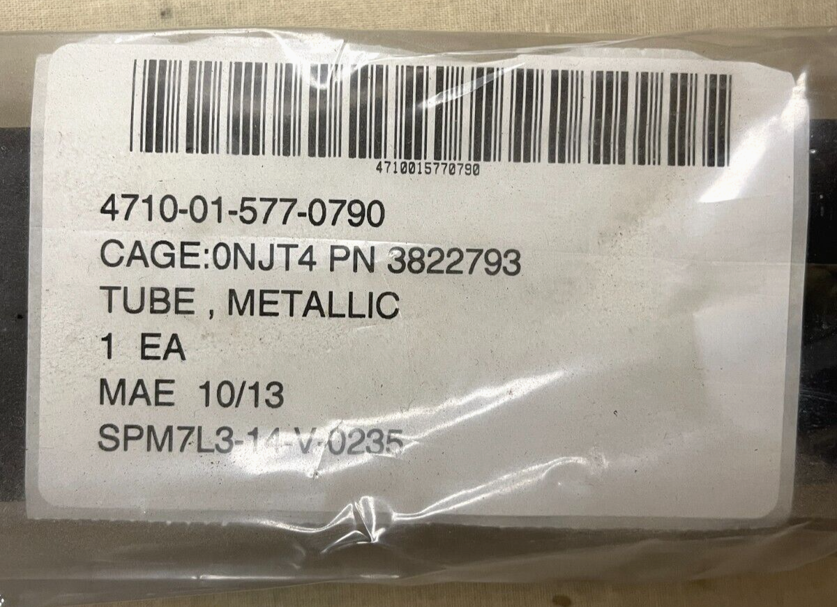 NEW MRAP - M-ATV UI OSHKOSH 3822793 2" PLAIN METALLIC TUBE 4710-01-577-0790