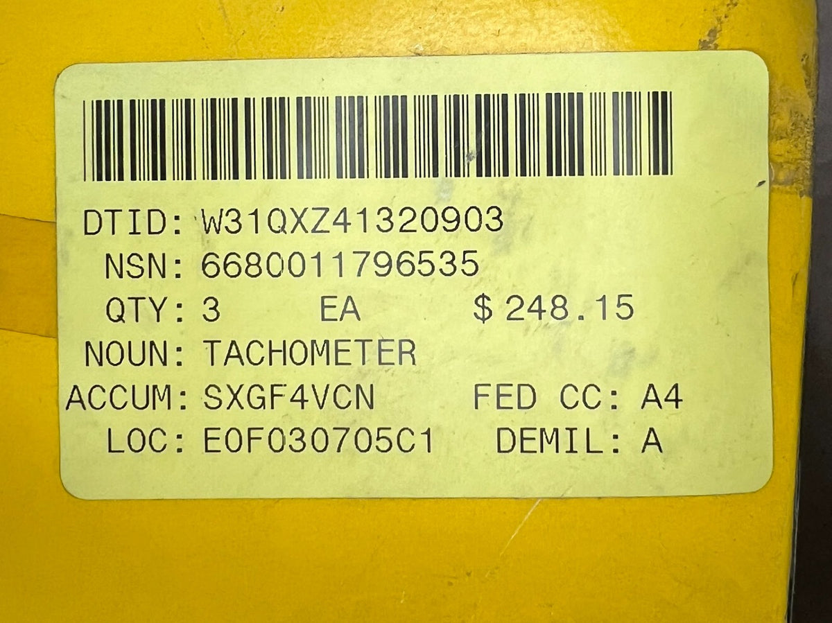 Electric Tachometer 8N7902 NSN 6680-01-179-6535 - photo 8