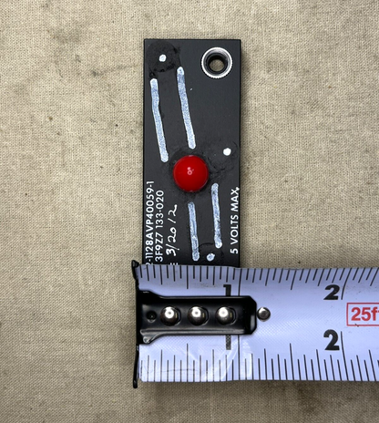 AIRCRAFT PROWLER EA-6B 1128AVP40059-1 IDENTIFI PLATE ASSEMBLY 1560-00-444-7889