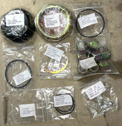 BRADLEY M2 M3 TORSION BAR PARTS KIT 57K0391 10088244 2530-01-296-4897