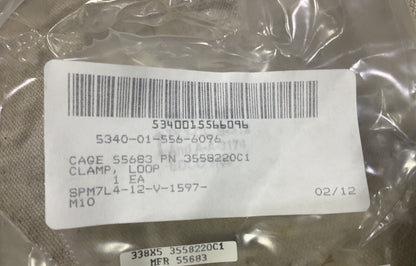 MILITARY MRAP CLAMP, LOOP EXH PIPE SHIELD 5IN / 12 3558220C1 5340-01-556-6096