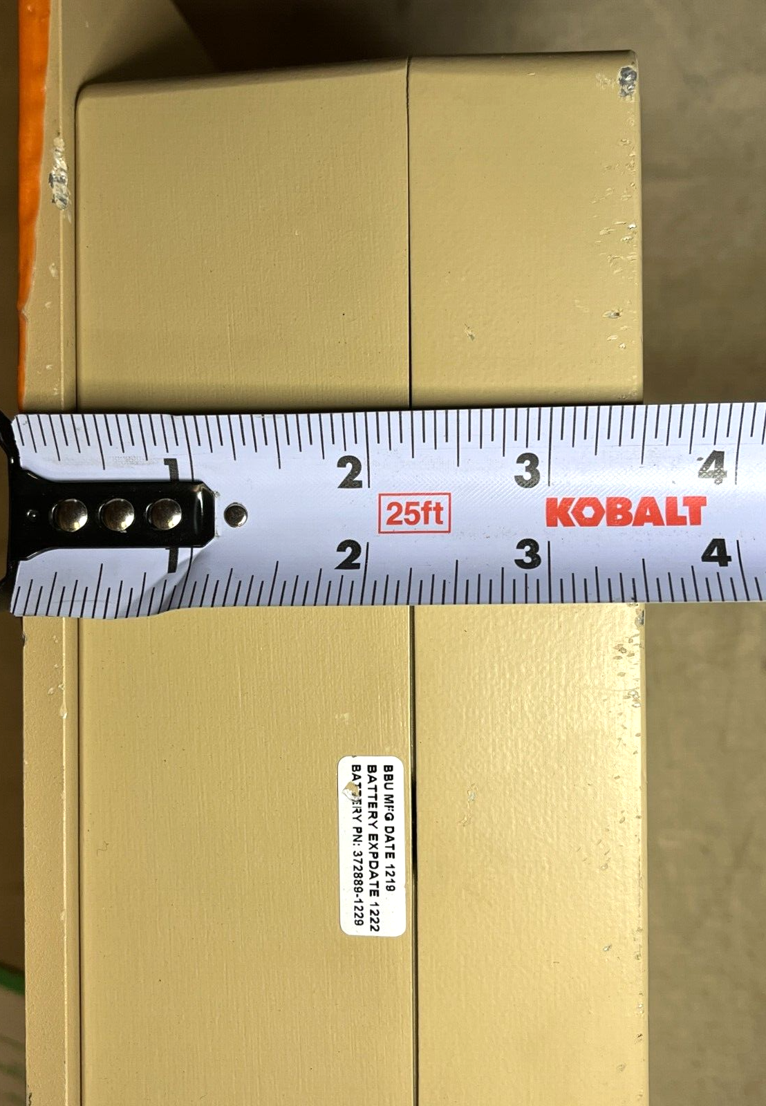 MRAP BATTERY STORAGE, BACK UP MODULE - 100 422463 4048505 6140-01-567-0238