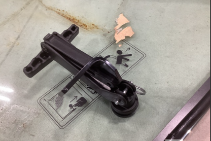 JLG 7301747 Vehicular Windows 2510-01-511-5657 TRAK  Window Rear Assy