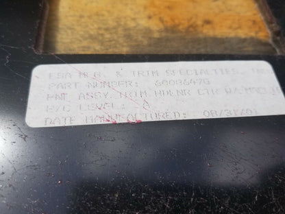 Hummer H1 Humvee Headliner Center Gray 6008647G 1997-2003  Hummer