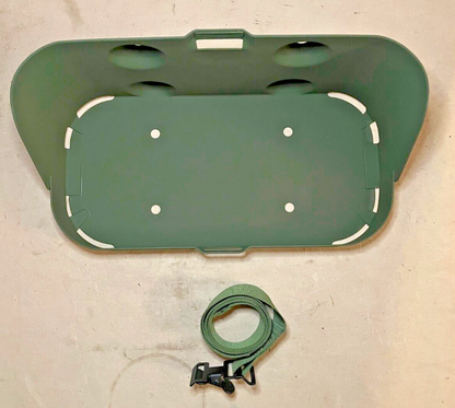 NEW M151 FUEL CAN MOUNTING BRACKET W/STRAP 6566675, 13211E4921, 2590-00-473-6331