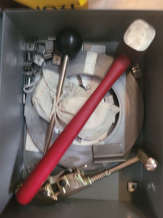 CLAMPING TOOL STRAP BAND HOSE STRAPS LOCKING SEALS CUTOFF TOOL 5180-00-288-6567