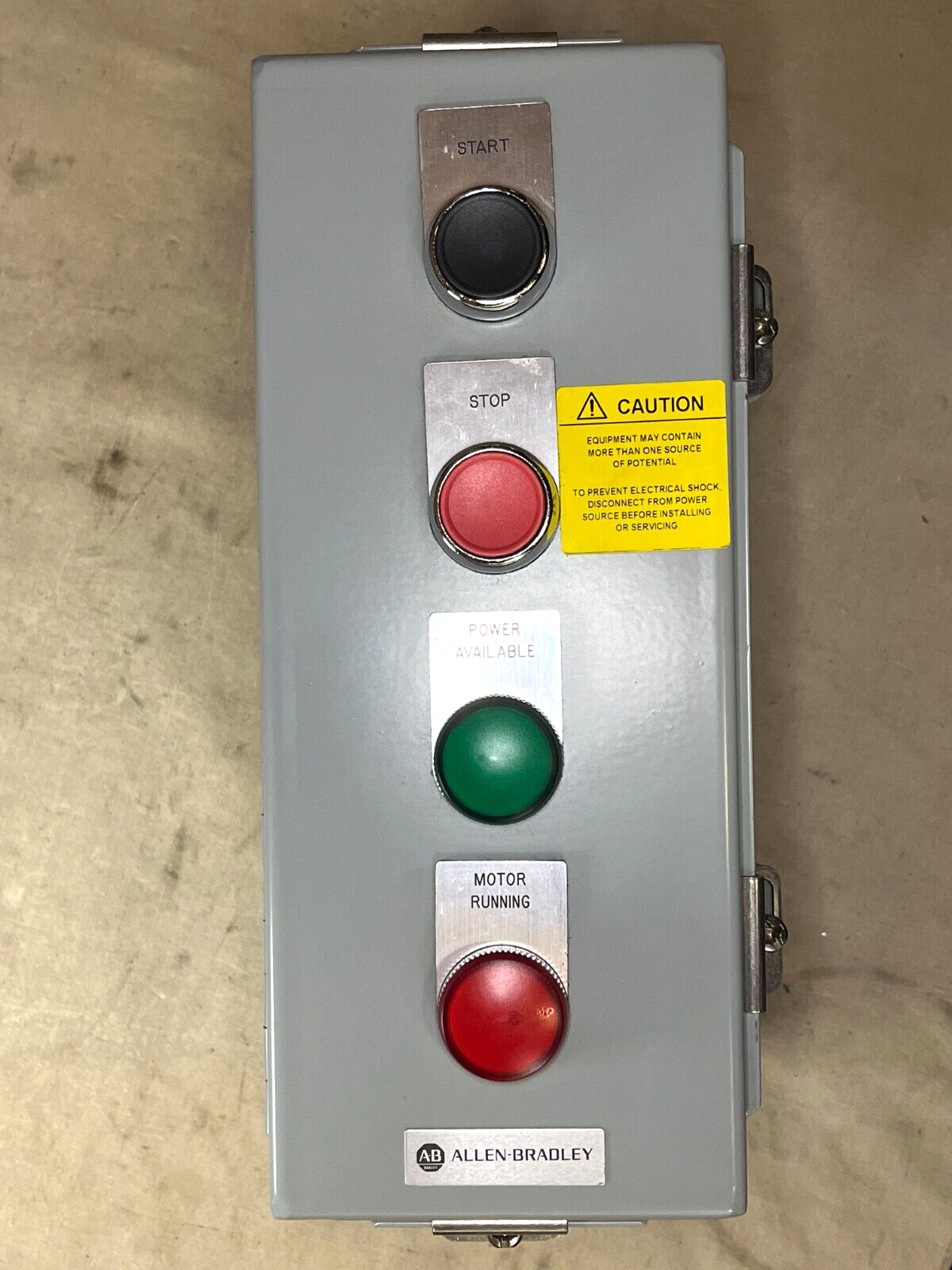 ALLEN BRADLEY LITTORAL COMBAT SHIP VALVE DECK OPERATOR BOX 4820-01-547-0078