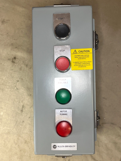 ALLEN BRADLEY LITTORAL COMBAT SHIP VALVE DECK OPERATOR BOX 4820-01-547-0078