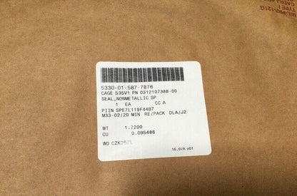 MRAP-MATV 0312107388-00 3.5 METER FRONT RIGHT DOOR SEAL RUBBER 5330-01-587-7876