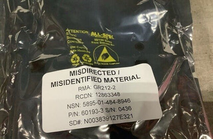 ORBIT INSTRUMENT 60193-3 ROLLBALL ASSEMBLIES DATA ENTRY TRACKBALL 5895014848946