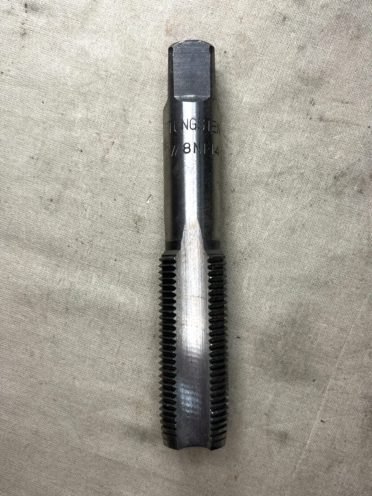7/8" X 14 UNF TAP THREAD CUTTING REPAIR TUNGSTEN STEEL 7/8NF14