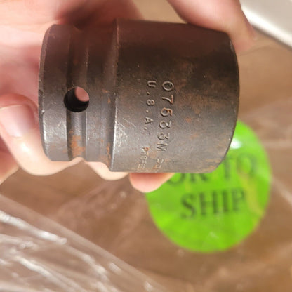 ASME B107.33M SOCKET WRENCH 3/4" DRIVE IMPACT 33 MM 6 PT 5130-01-400-0196