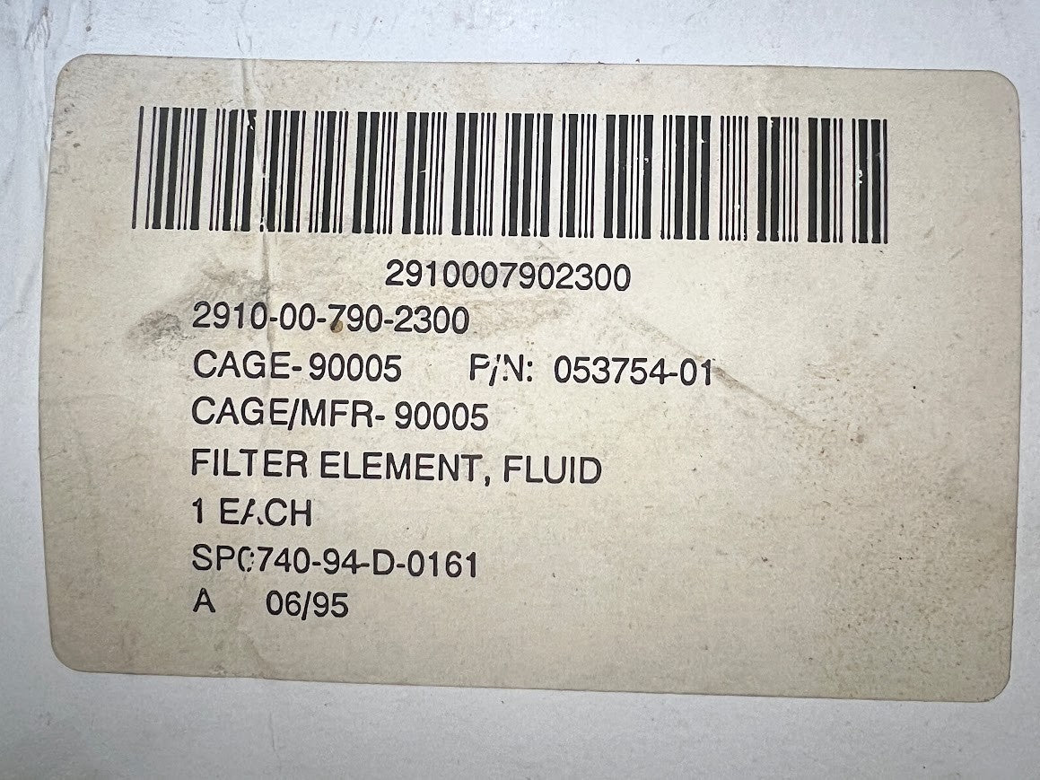 Fluid Filter Element 053754-01 NSN 2910-00-790-2300 - photo 9