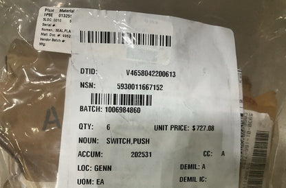 Push Switch LPD-4 NSN 5930-01-166-7152 - photo 4