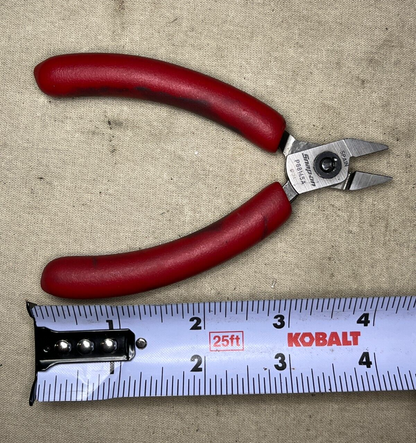 SNAP-ON SPAIN P88145 RED 7" SEMI-FLUSH PLIERS DIAGONAL CUTTING 5110-01-673-8287