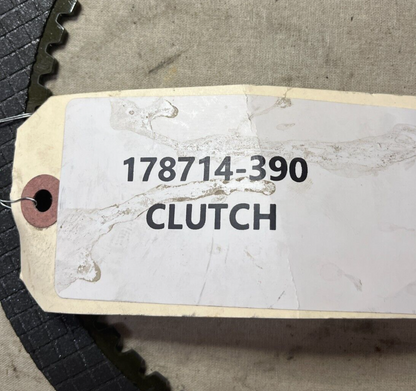 M-113A1,A2,A3, ALTO VEHICULAR CLUTCH DISK 178714-390 2520-00-169-0258