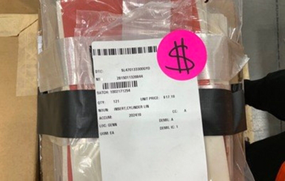 MK48 LOGISTICS VEHICLE SYSTEM 5101727 CYLINDER LIN INSERT 2815-01-132-6844 NOS