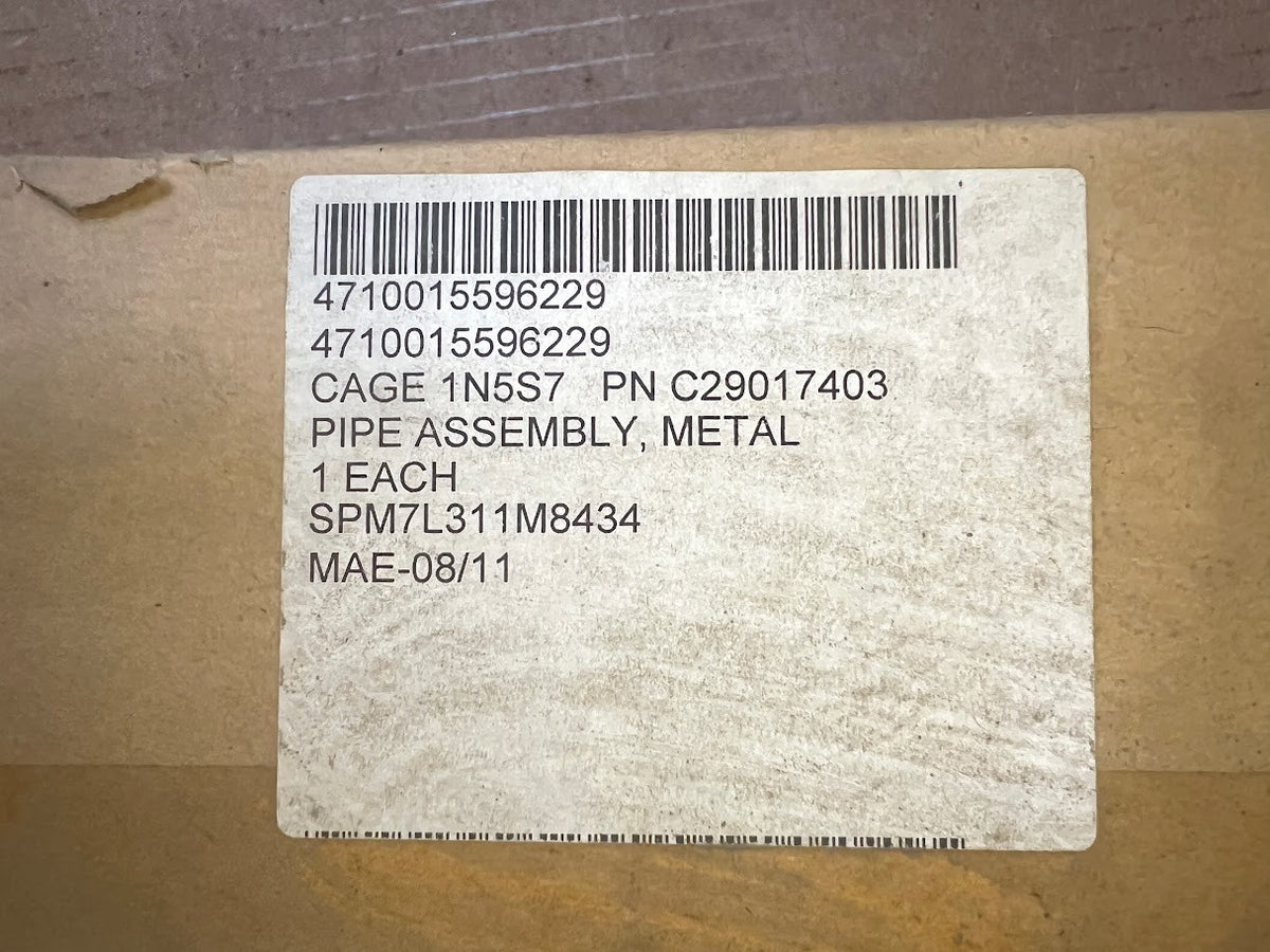 Metal Pipe Assembly C29017403 NSN 4710-01-559-6229 - photo 8