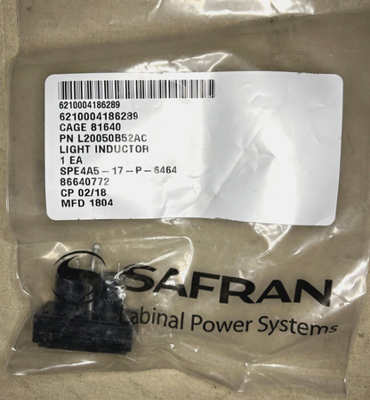 AIRCRAFT, PROWLER EA-6B L20050B52AC INDICATOR LIGHT L20050B-52 6210-00-418-6289