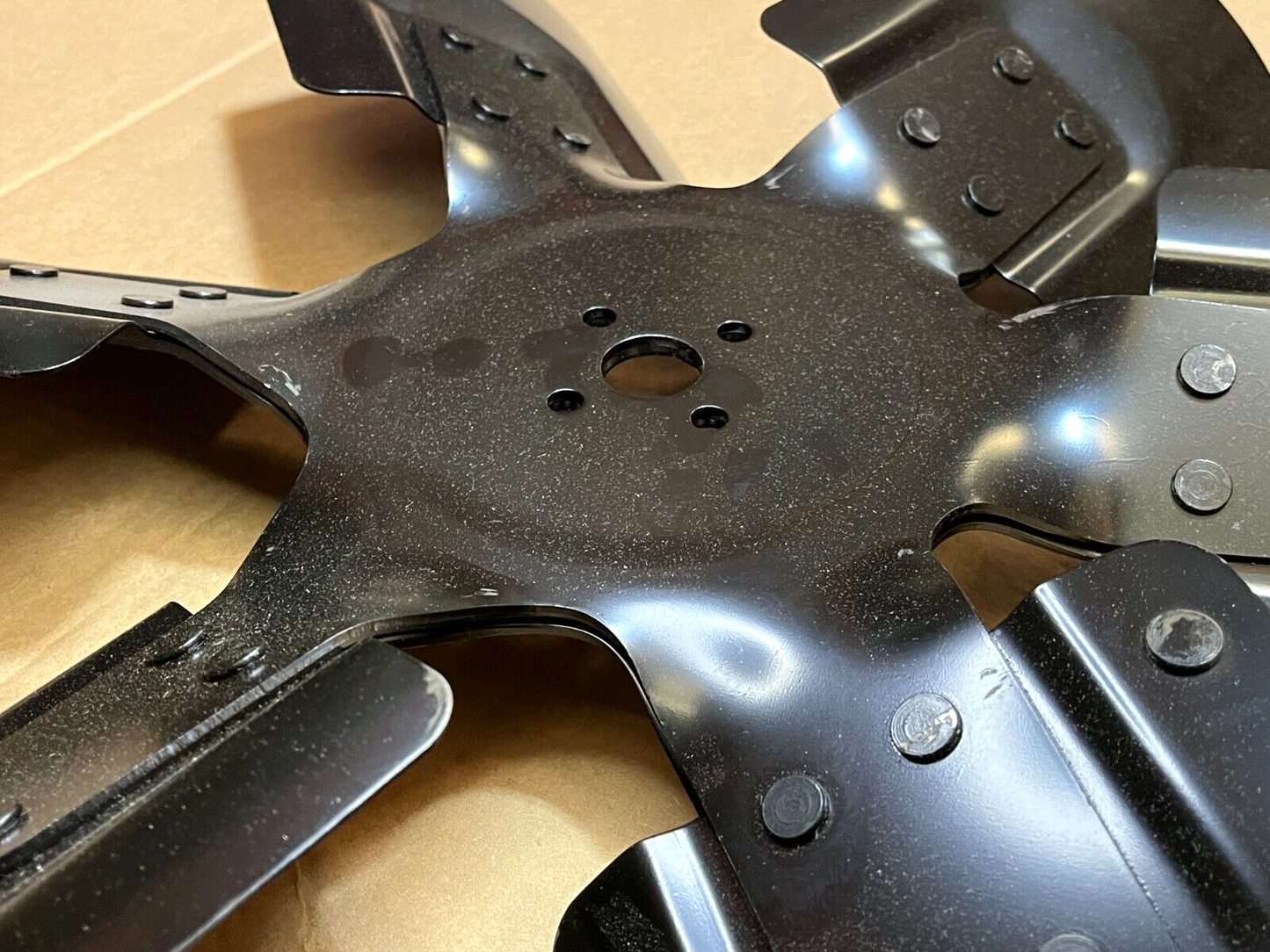 GENUINE CUMMINS 130-3080 METAL AXIAL FAN RADIATOR IMPELLER 2930-01-588-5246