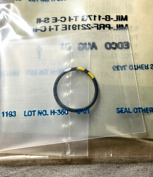 OHIO-CLASS SUBMARINES 22-38625 HEAVY DUTY O-RING 329V610 5331-00-689-6456