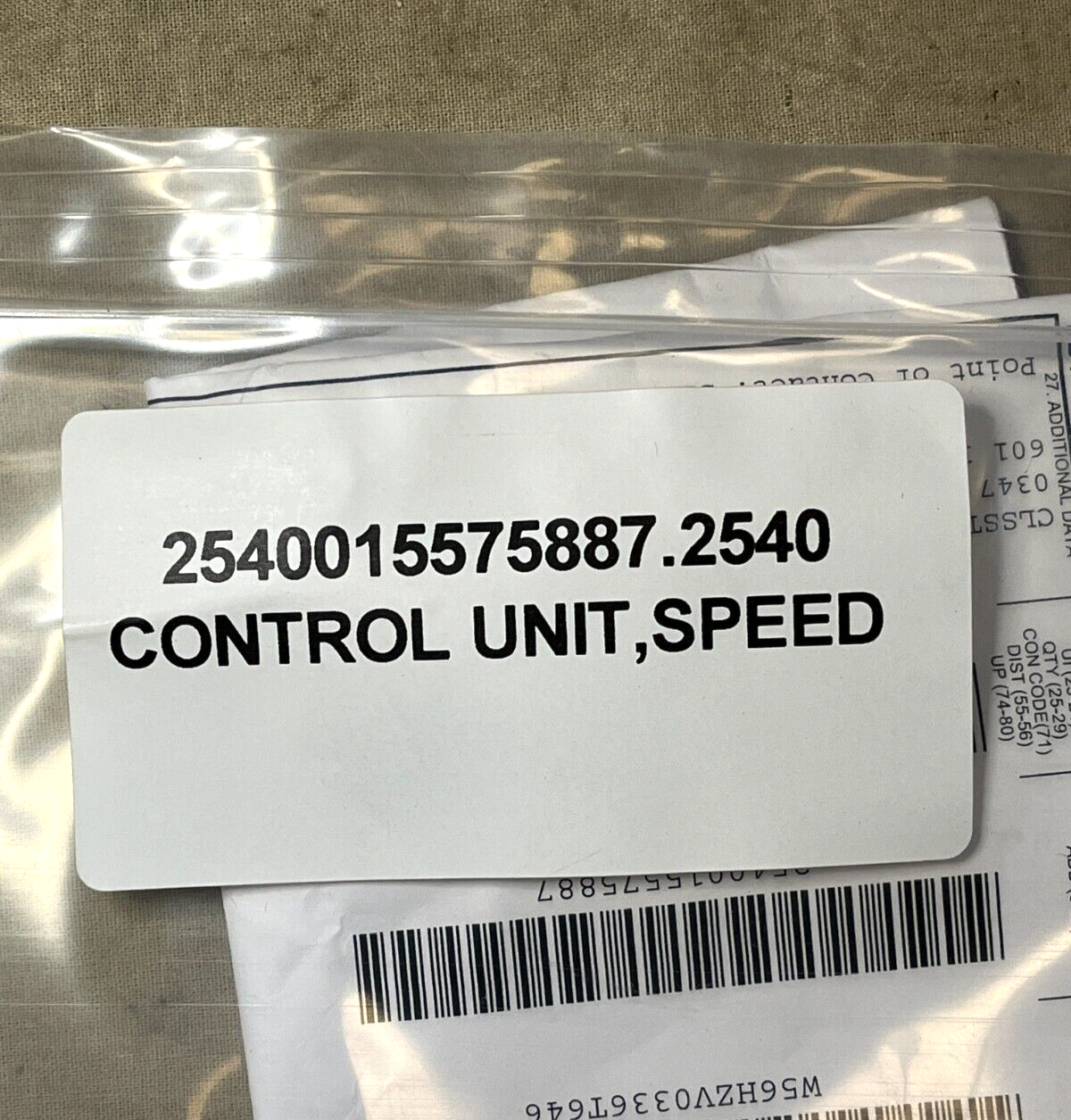 MMPV MRAP TRUCK SWF 601195 24V WINDSHIELD WI SPEED CONTROL UNIT 2540-01-557-5887
