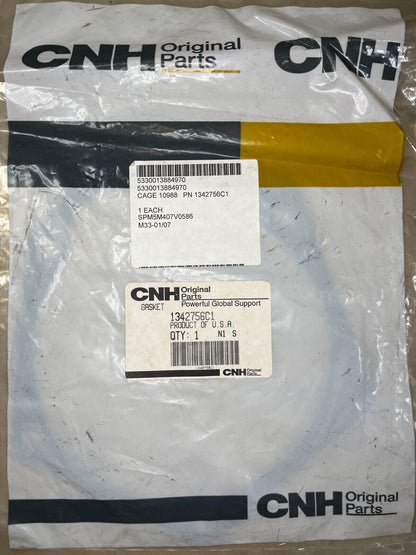 GENUINE OEM CNH INDUSTRIAL 1342756C1 GEAR COVER GASKET A58615 5330-01-388-4970