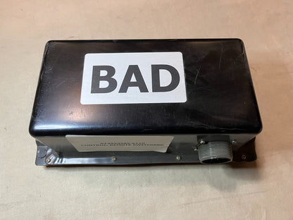 HUMVEE HMMWV M998 12446779 PROTECTIVE CONTROL BOX CR-2692 6110-01-395-9585 AS IS