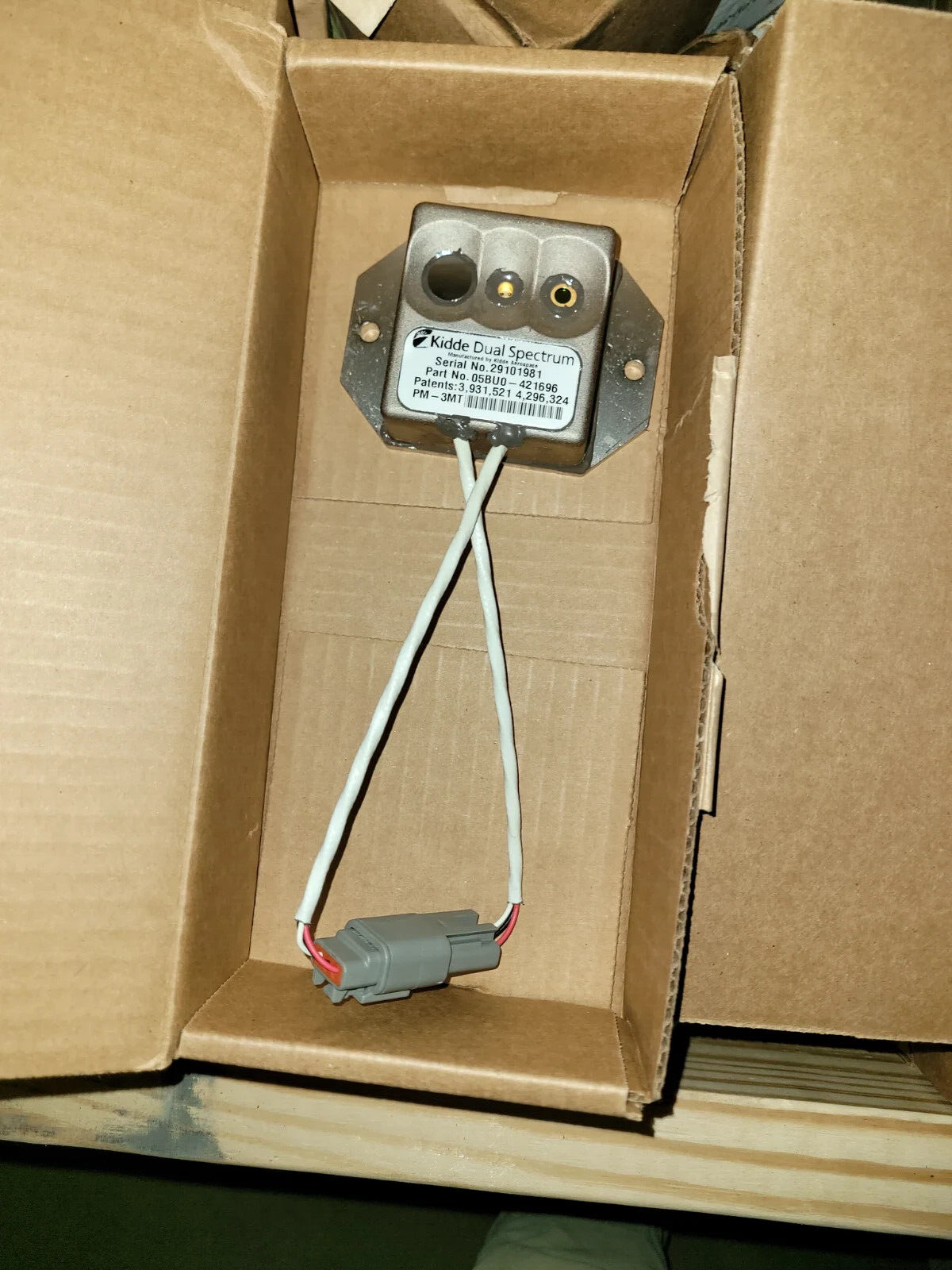 HMMWV, MRAP 421696 6031433 KIDDE DUAL SPECTRUM PM-3MT FIRE SENSOR CONTROL ALARM