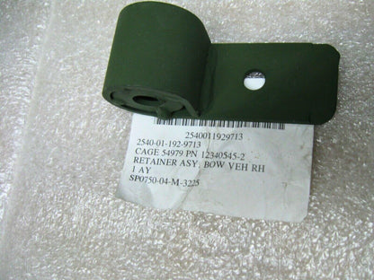 HMMWV HUMMER M998 12340545-2 BOW RETAINER RIGHT TROOP SEATS 2540-01-192-9713