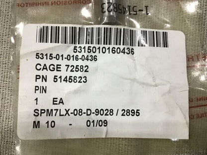 1EA MILITARY DETROIT DIESEL 5145823 PIN DOWEL PC5145823 5315-01-016-0436 USA