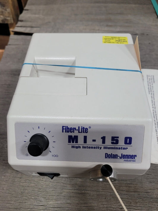 DOLAN-JENNER MICROSCOPE ILLUMINATOR MI-150 FIBER-LITE DUAL NECK6650-01-524-3333