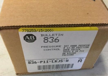 ALLEN BRADLEY 836-P11-LKJS-M / 836P11LKJSM 5930-00-926-7458