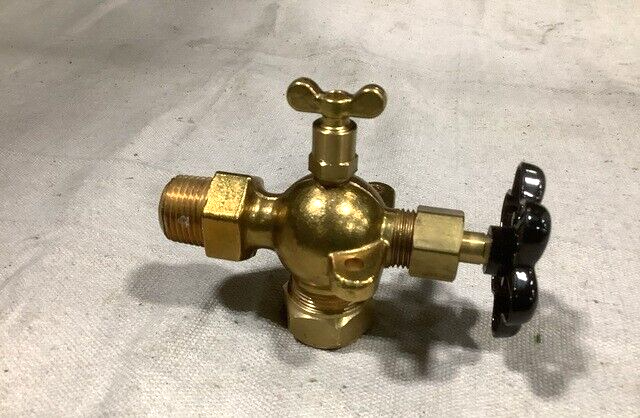 LANDING CRAFT MECHANIZED 20-104-10 VALVE LIQUID SIGHT INDICATOR 6680-00-058-1530