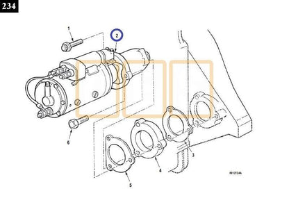 M809, M939 SERIES MILITARY TRUCKS 24V ELECTRICAL ENGINE STARTER 2920-01-069-6997