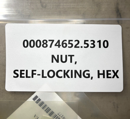 MRAP-RG-33 AMPV MLRS MS51922-17 3/8" HEXAGON SELF LOCKING NUT 5310-00-087-4652