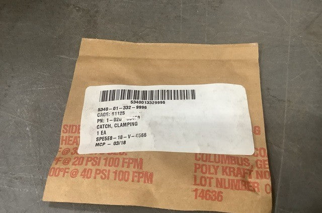 Clamping Catch GBU-15 NSN 5340-01-332-9996