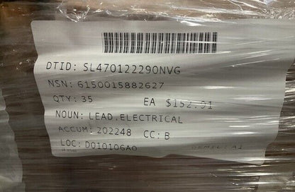 MILITARY MRAP COUGAR 72" L ELECTRICAL LEAD 10011302 4008166 6150-01-588-2627