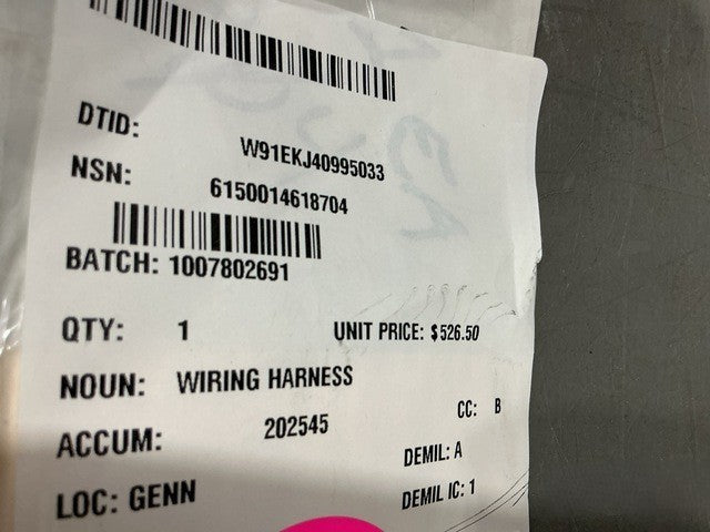 Wiring Harness 12437368 NSN 6150-01-461-8704 - photo 6