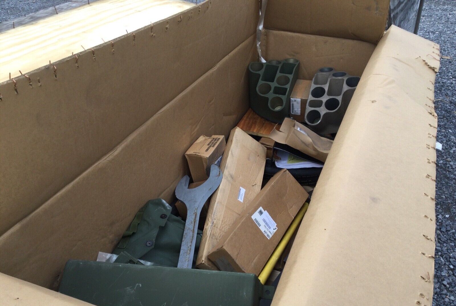 MILITARY M60A1 & M48A5 BASIC ISSUE ITEMS EQUIPMENT KIT 12537095 2540-0 ...