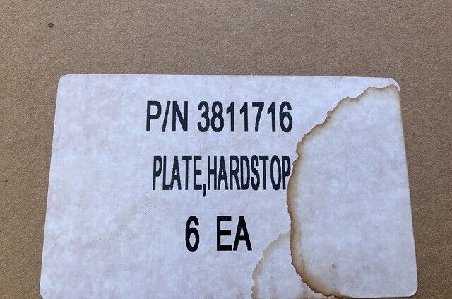 GENUINE MRAP - COUGAR ISS 1.0, 1.5 OSHKOSH 3811716 MOUNTING PLATE HARDSTOP